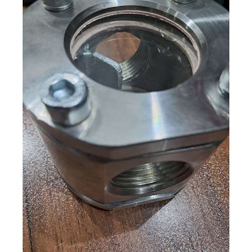 سایت گلاس استیل دنده ای از سایز ۱.۲ تا ۸ اینچ